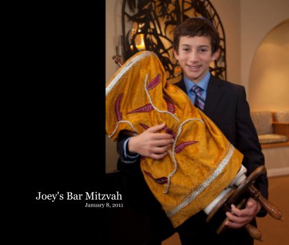 Joey's Bar Mitzvah January 8, 2011 book cover