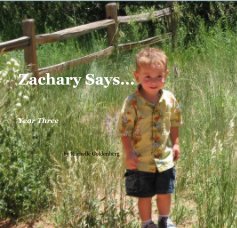 Zachary Says... book cover