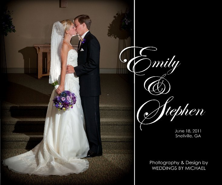 View Emily & Stephen (10x8) by Weddings by Michael