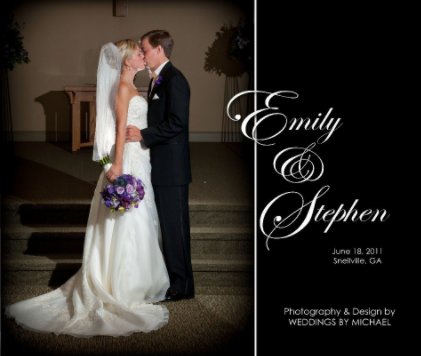 Emily & Stephen 13x11 book cover