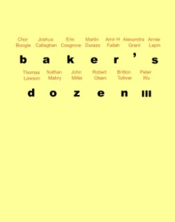 Baker's Dozen III book cover