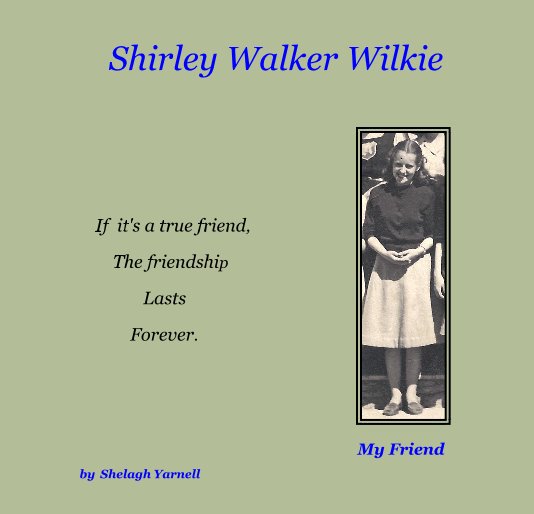 Ver Shirley Walker Wilkie por Shelagh Yarnell