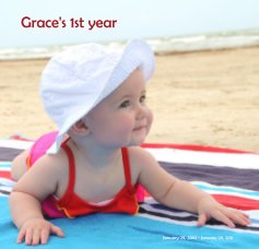 Grace's 1st year book cover