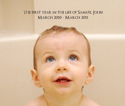 The first year in the life of Samuel John March 2010 - March 2011 book cover