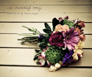 Our Wedding Story book cover