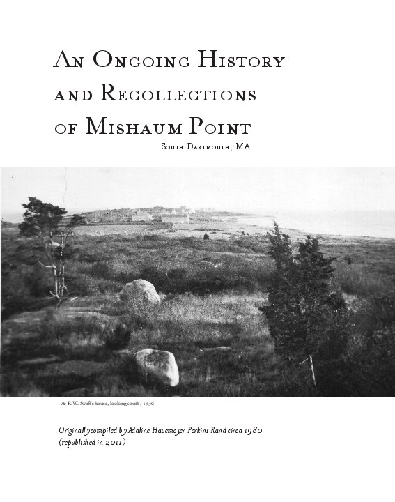 View Mishaum Recollections by Adaline H. P. Rand