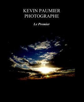 KEVIN PAUMIER PHOTOGRAPHE book cover