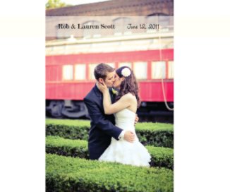 Rob & Lauren Scott Wedding book cover