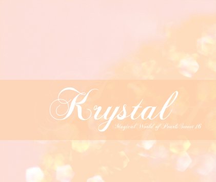 Krystal Magical World of Pearls Sweet 16 book cover
