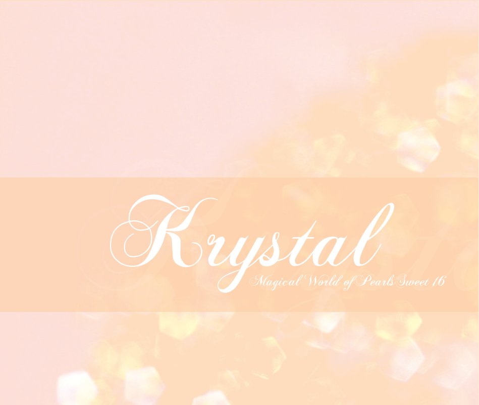 View Krystal Magical World of Pearls Sweet 16 by aiphotografics