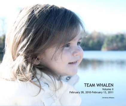 TEAM WHALEN Volume II February 28, 2010-February 13, 2011 book cover