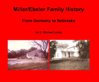 Miller/Ebeler Family History book cover