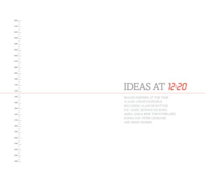 Ideas at 12:20 book cover