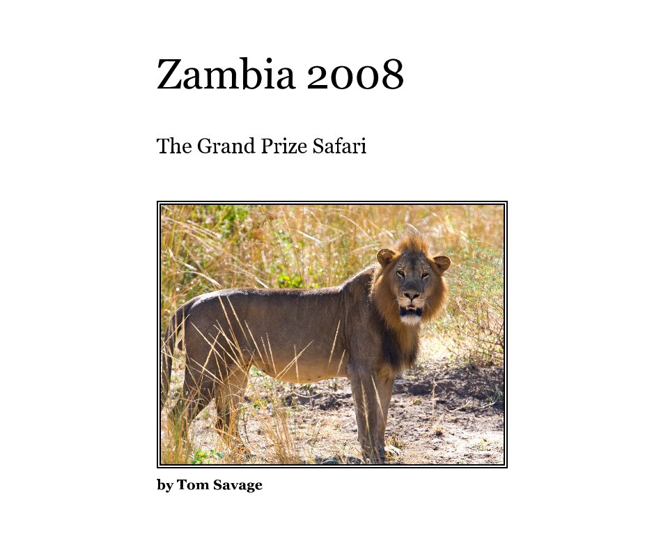 Ver Zambia 2008 por Tom Savage