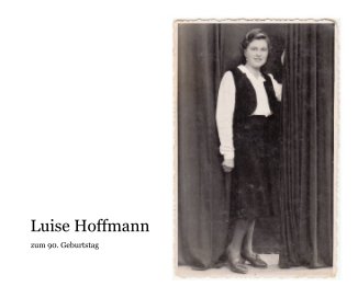Luise Hoffmann book cover