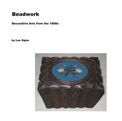 Beadwork book cover
