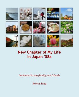New Chapter of My Life In Japan '08a book cover
