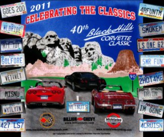 2011 BlackHills Corvette Cruise book cover