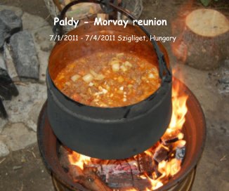 Paldy - Morvay reunion book cover