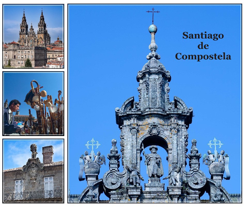 View Santiago de Compostela by Luis Antonio Diaz