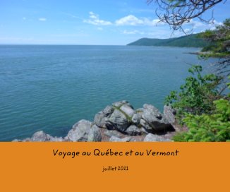 Voyage au Québec et au Vermont book cover