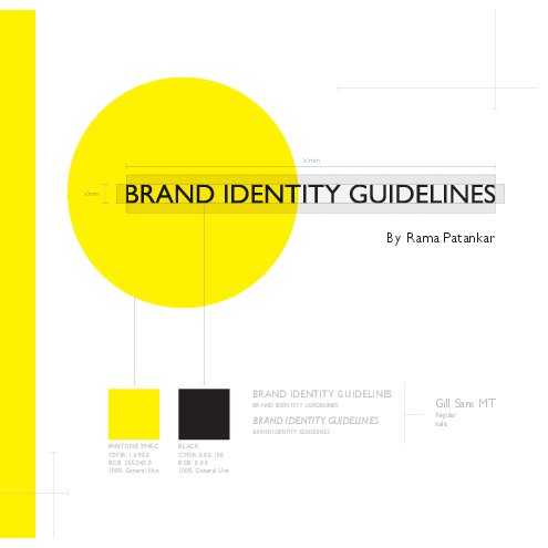 View Brand Identity Guidelines by Rama Patankar