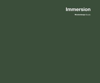 Immersion book cover