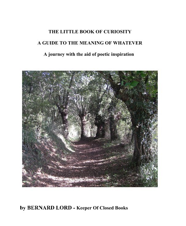 Bekijk THE LITTLE BOOK OF CURIOSITY - A GUIDE TO THE MEANING OF WHATEVER op BERNARD LORD - Keeper Of Closed Books