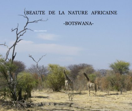 BEAUTE DE LA NATURE AFRICAINE -BOTSWANA- book cover