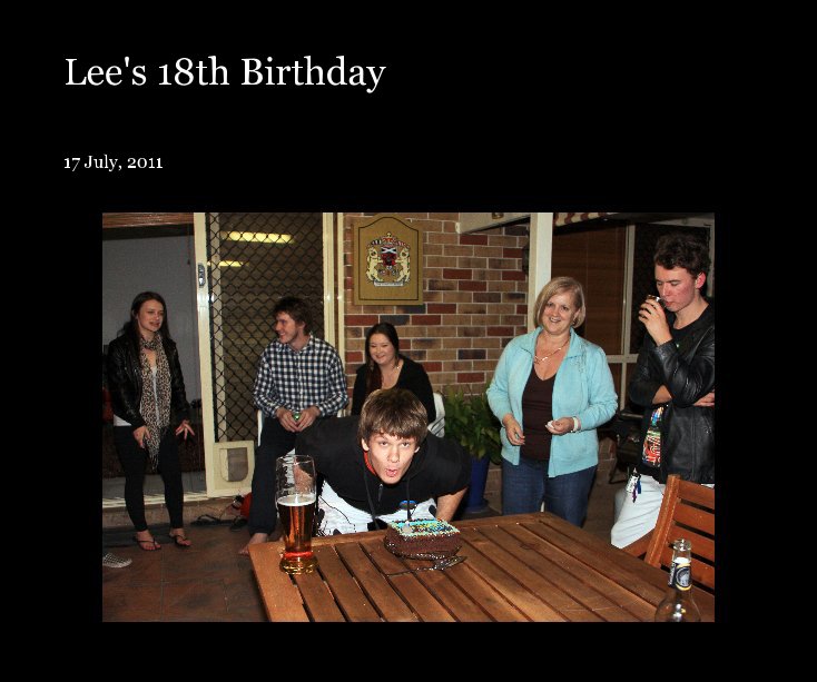 View Lee's 18th Birthday by balijude