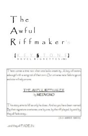 The Awful Riffmaker book cover