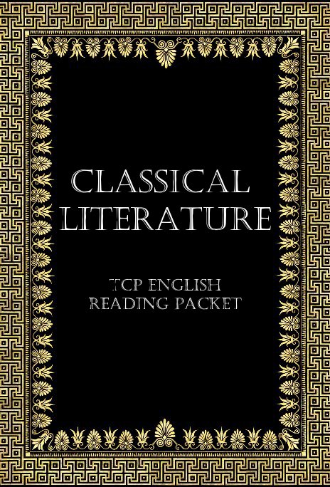 View Classical Literature TCP English Reading Packet by tcpcreative