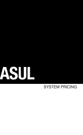 ASUL System Pricing book cover