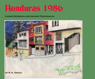 Honduras 1986 book cover