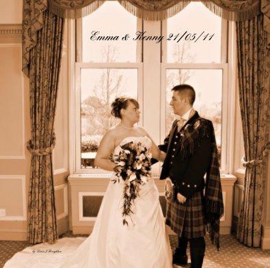 Emma & Kenny 21/05/11 book cover