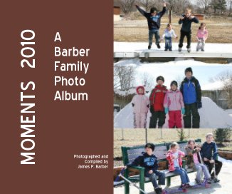 MOMENTS 2010 book cover