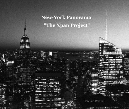 New-York Panorama "The Xpan Project" 33x28 cm -196p book cover