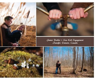 James Parker + Lisa Kell Engagement book cover