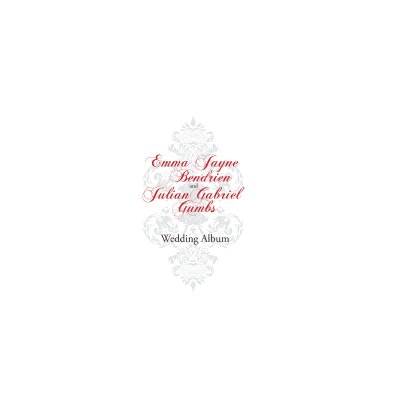Bendrien Gumbs Wedding 2011 book cover