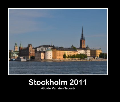 Stockholm 2011 book cover