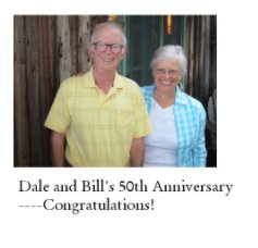 Dale and Bill's 50th Anniversary
----Congratulations! book cover