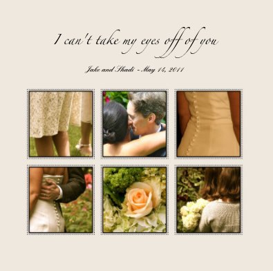 I can't take my eyes off of you book cover