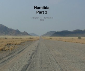 Namibia Part 2 book cover