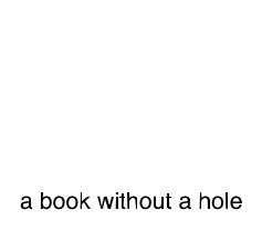 a book without a hole book cover