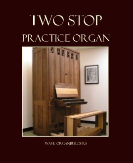 Two Stop Practice Organ book cover