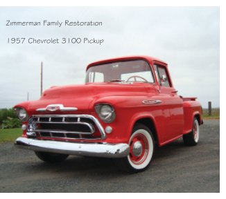 1957 Chevrolet 3100 Restoration book cover