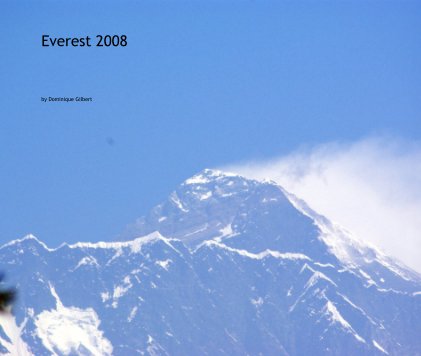 Everest 2008 book cover