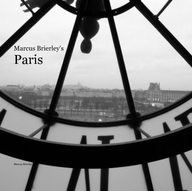 Marcus Brierley's Paris book cover
