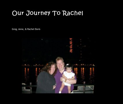 Our Journey To Rachel book cover