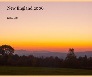 New England 2006 book cover